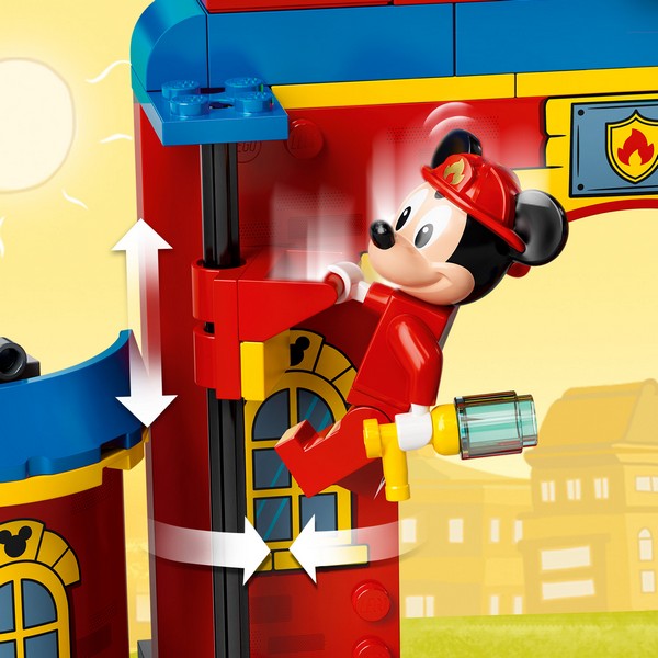 LEGO 10776 Mickey és barátai tűzoltóság és tűzoltóautó