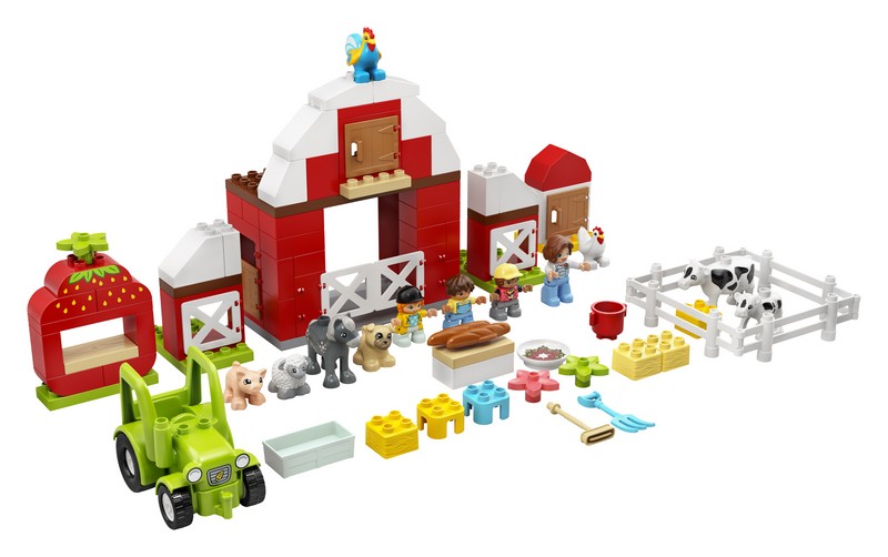 LEGO DUPLO 10952 Pajta, traktor és állatgondozás a farmon