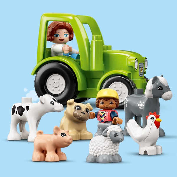 LEGO DUPLO 10952 Pajta, traktor és állatgondozás a farmon