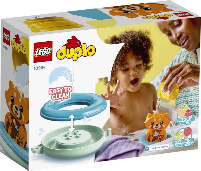 LEGO DUPLO 10964 Vidám fürdetéshez: úszó vörös panda