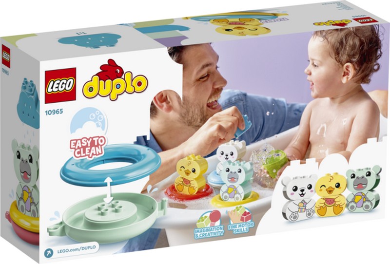 LEGO DUPLO 10965 Vidám fürdetéshez: úszó állatos vonat