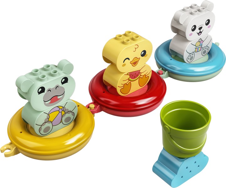 LEGO DUPLO 10965 Vidám fürdetéshez: úszó állatos vonat