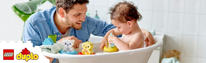 LEGO DUPLO 10965 Vidám fürdetéshez: úszó állatos vonat