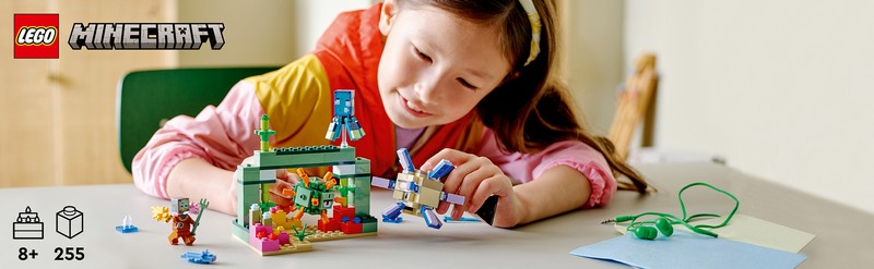 LEGO Minecraft 21180 A harc az őrszemmel