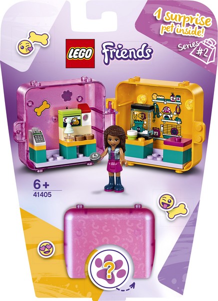 LEGO Friends 41405 Andrea shopping dobozkája