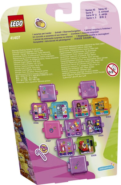 LEGO Friends 41407 Olivia shopping dobozkája