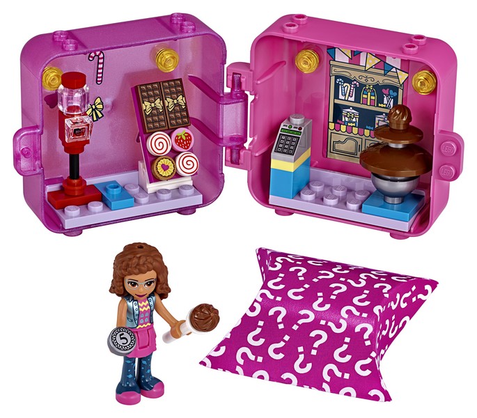 LEGO Friends 41407 Olivia shopping dobozkája