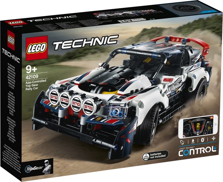 LEGO Technic 42109 Applikációval irányítható Top Gear raliautó