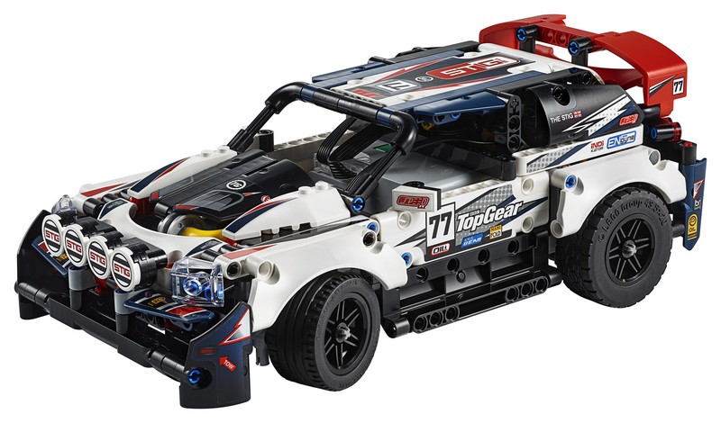 LEGO Technic 42109 Applikációval irányítható Top Gear raliautó