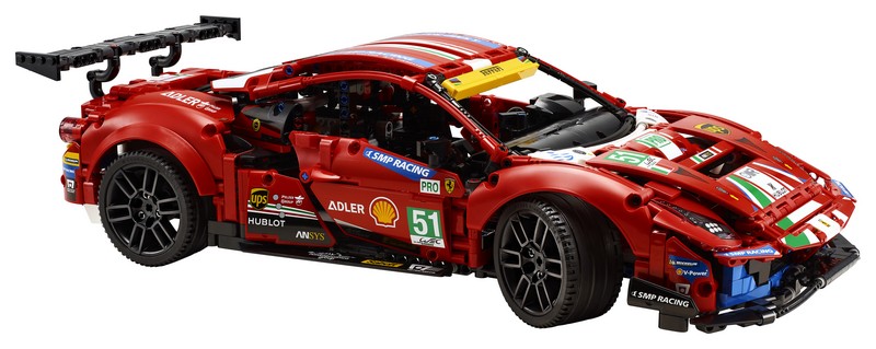 LEGO Technic 42125 Ferrari 488 GTE “AF Corse #51