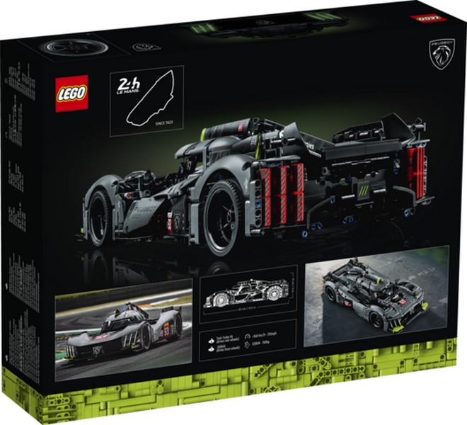 LEGO Technic 42156 PEUGEOT 9X8 24H Le Mans Hybrid Hypercar