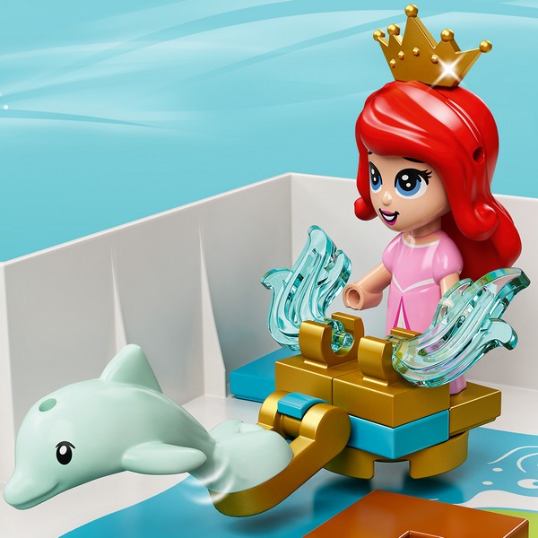 LEGO Disney 43193 Ariel, Belle, Hamupipőke és Tiana mesebeli kalandja