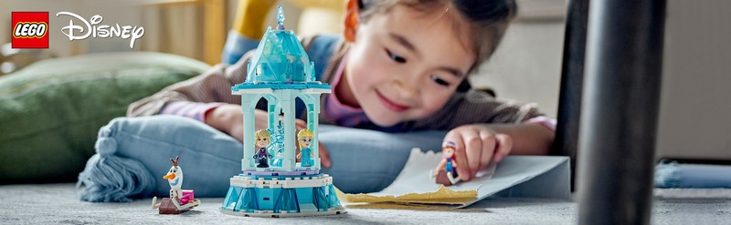LEGO Disney 43218 Anna és Elsa varázslatos körhintája