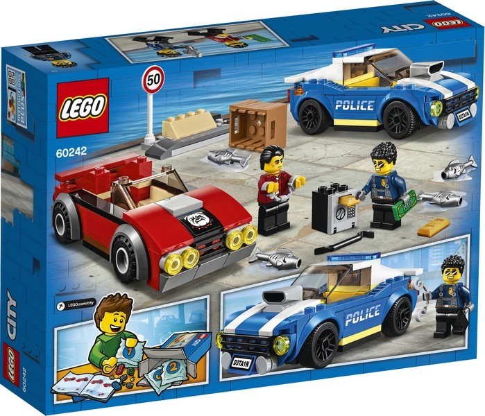 LEGO City 60242 Rendőrségi letartóztatás az országúton