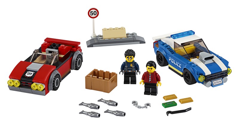 LEGO City 60242 Rendőrségi letartóztatás az országúton