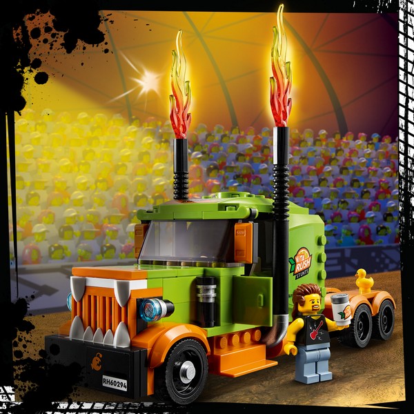 LEGO City 60294 Kaszkadőr show teherautó