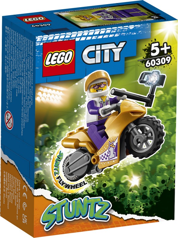 LEGO City 60309 Selfie kaszkadőr motorkerékpár