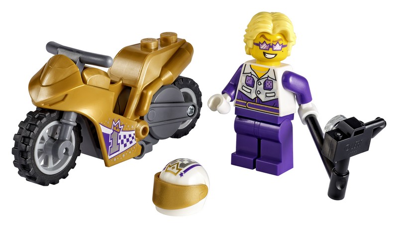 LEGO City 60309 Selfie kaszkadőr motorkerékpár