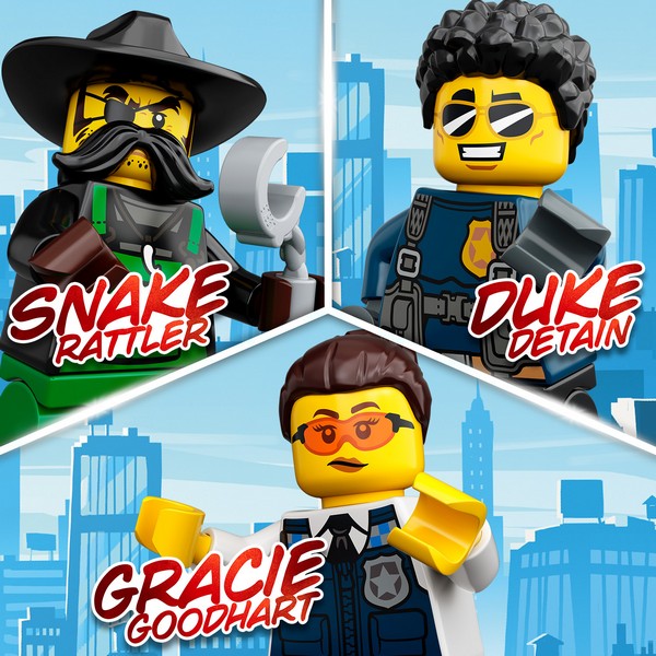 LEGO City 60315 Rendőrségi mobil parancsnoki kamion