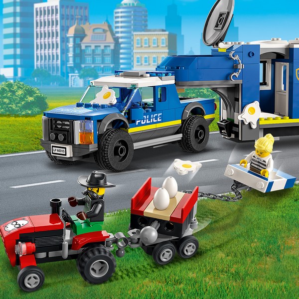 LEGO City 60315 Rendőrségi mobil parancsnoki kamion