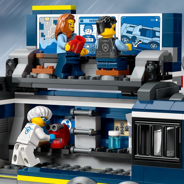 LEGO City 60418 Rendőrségi Mozgó Bűnügyi Labor