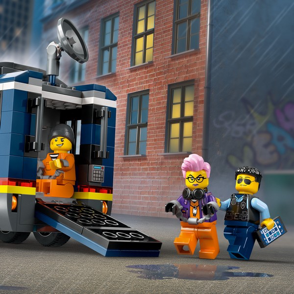 LEGO City 60418 Rendőrségi Mozgó Bűnügyi Labor