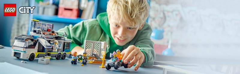 LEGO City 60418 Rendőrségi Mozgó Bűnügyi Labor