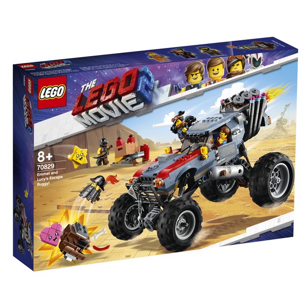 LEGO 70829 Emmet és Lucy menekülő homokfutója!