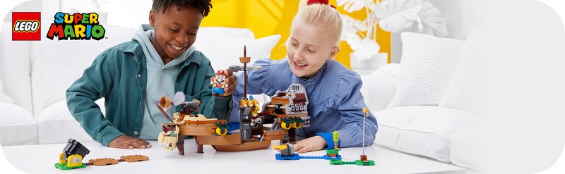 LEGO Super Mario 71391 Bowser léghajója kiegészítő szett