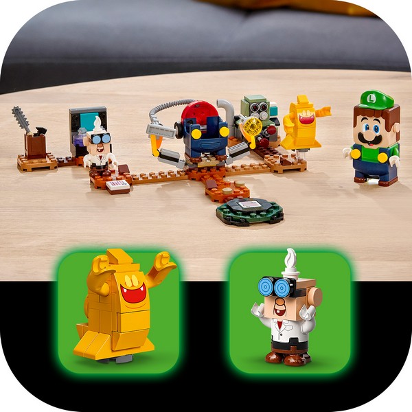 LEGO Super Mario 71397 Luigi’s Mansion™ Lab és Poltergust kiegészítő szett