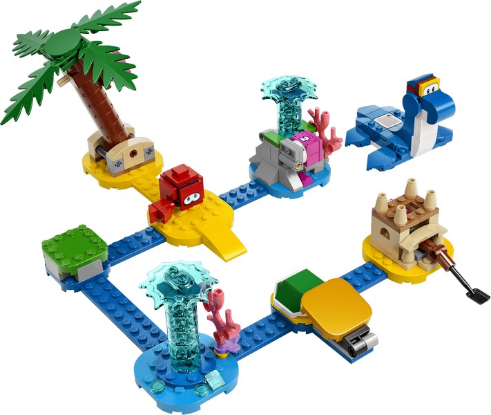 LEGO Super Mario 71398 Dorrie tengerpartja kiegészítő szett