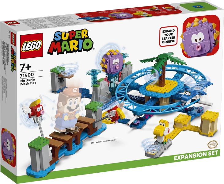 LEGO Super Mario 71400 Big Urchin tengerparti pálya kiegészítő szett