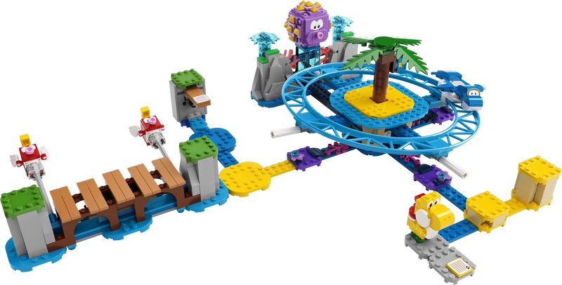 LEGO Super Mario 71400 Big Urchin tengerparti pálya kiegészítő szett