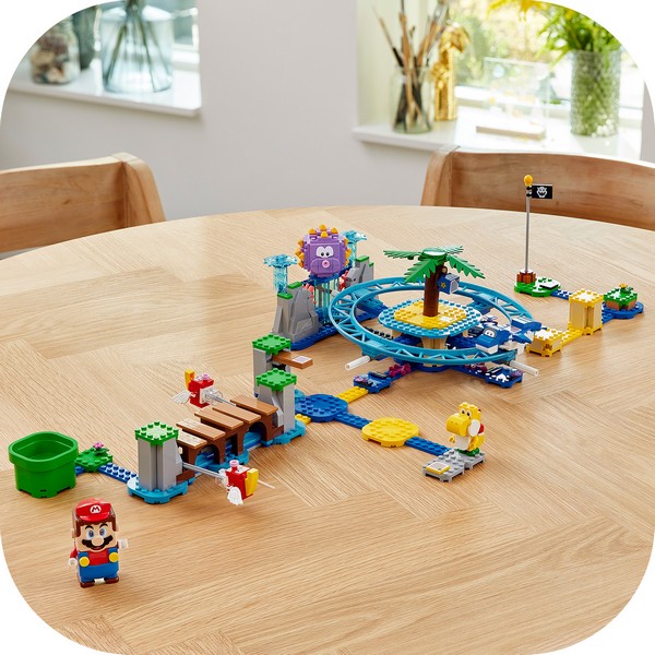 LEGO Super Mario 71400 Big Urchin tengerparti pálya kiegészítő szett