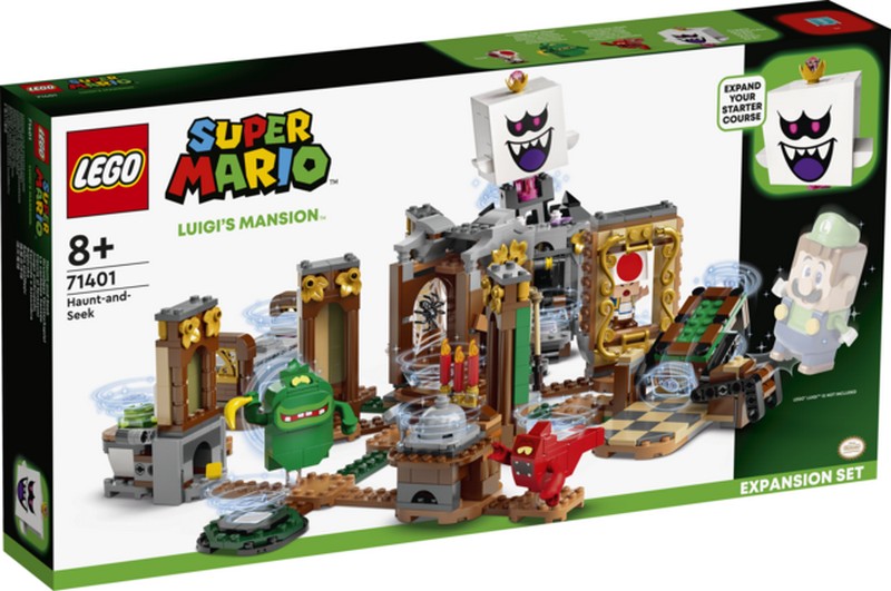 LEGO Super Mario 71401 Luigi’s Mansion™ Bújócska kiegészítő készlet