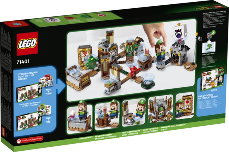 LEGO Super Mario 71401 Luigi’s Mansion™ Bújócska kiegészítő készlet