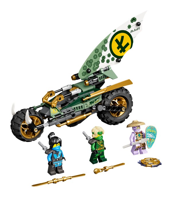 LEGO Ninjago 71745 Lloyd dzsungel chopper motorja