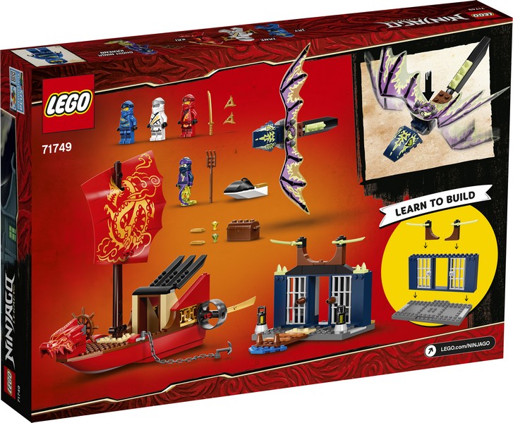 LEGO Ninjago 71749 A Sors Adománya utolsó repülése