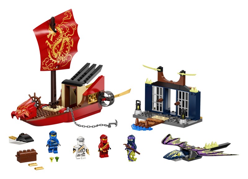 LEGO Ninjago 71749 A Sors Adománya utolsó repülése