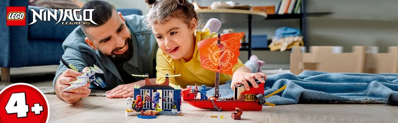 LEGO Ninjago 71749 A Sors Adománya utolsó repülése
