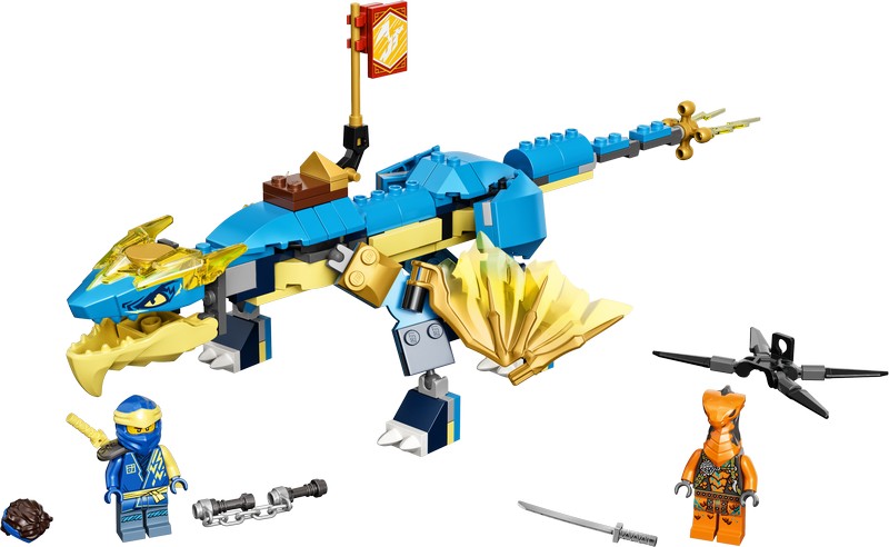 LEGO Ninjago 71760 Jay mennydörgő EVO sárkánya