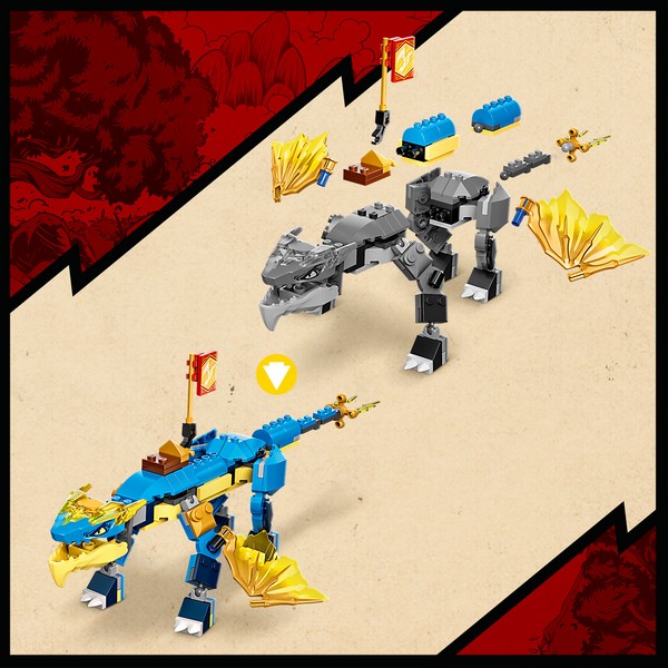 LEGO Ninjago 71760 Jay mennydörgő EVO sárkánya