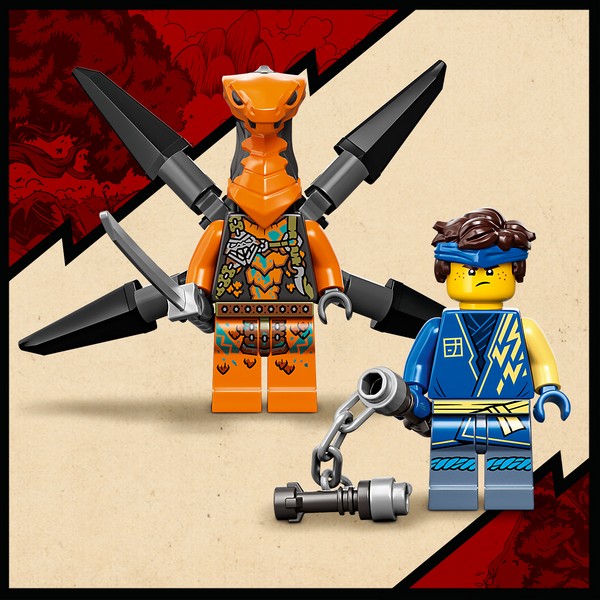 LEGO Ninjago 71760 Jay mennydörgő EVO sárkánya