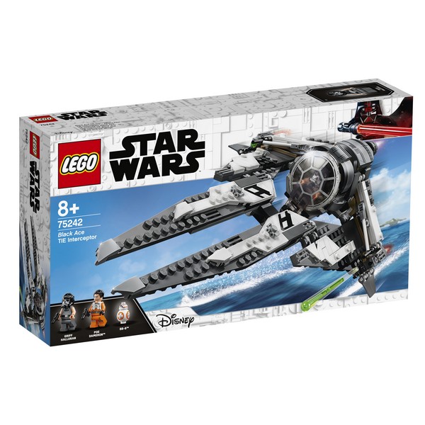 LEGO Star Wars 75242 Black Ace TIE elfogó