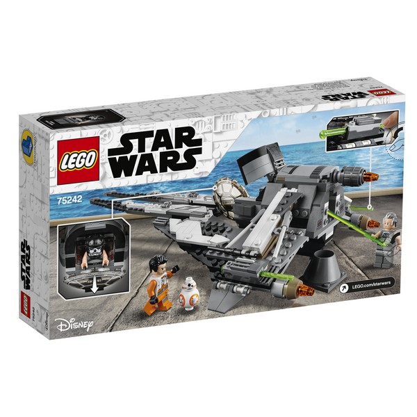 LEGO Star Wars 75242 Black Ace TIE elfogó