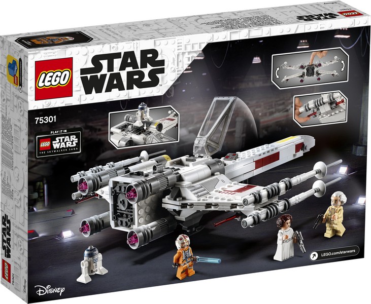LEGO Star Wars 75301 Luke Skywalker X-szárnyú vadászgépe