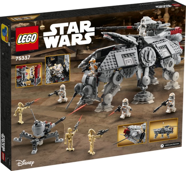 LEGO 75337 Star Wars AT-TE™ lépegető