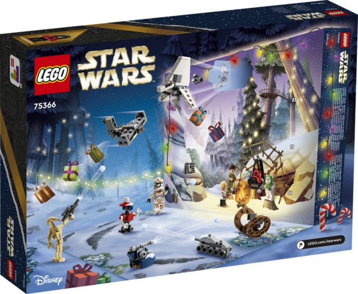 LEGO Star Wars 75366 LEGO Star Wars® Star Wars™ Adventi naptár