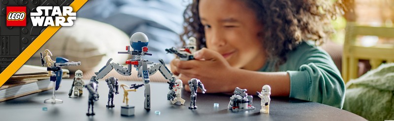 LEGO Star Wars 75372 Klónkatona™ És Harci Droid™ Harci Csomag