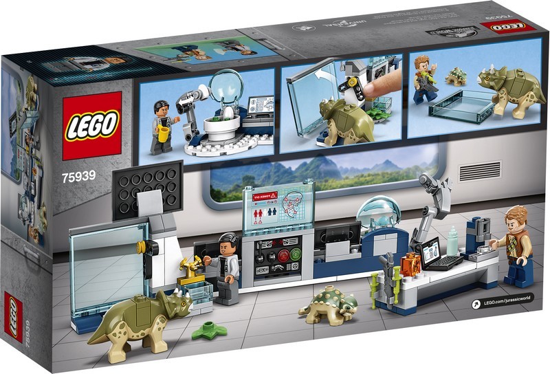 LEGO Jurassic World 75939 Dr. Wu laborja - Bébidinoszaurusz